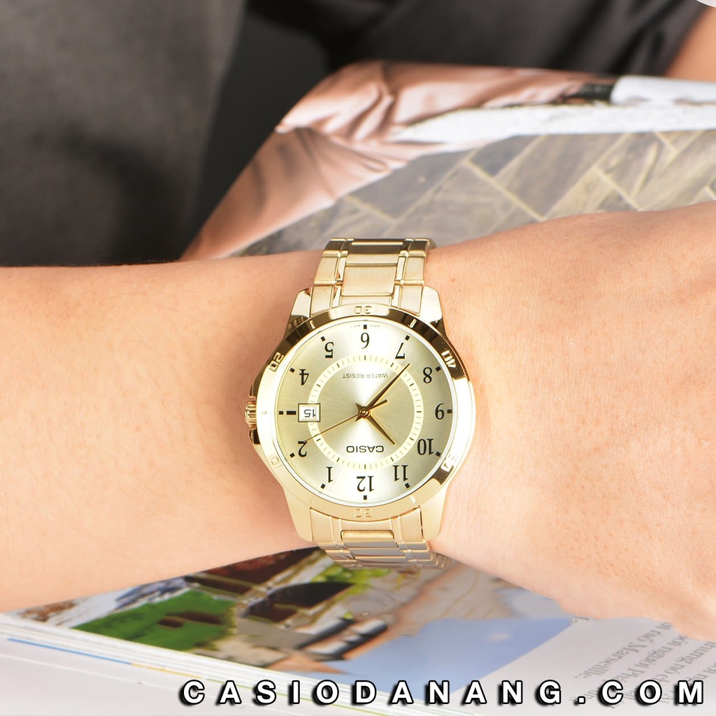Đồng hồ nam dây kim loại Casio Standard chính hãng Anh Khuê MTP-V004G-9BUDF (41mm)