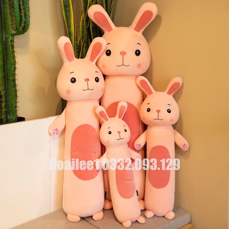 Gối ôm hình thú 🦁 sư tử ếch khỉ thỏ lông mịn siêu đáng yêu 55cm 70cm 90cm 110cm