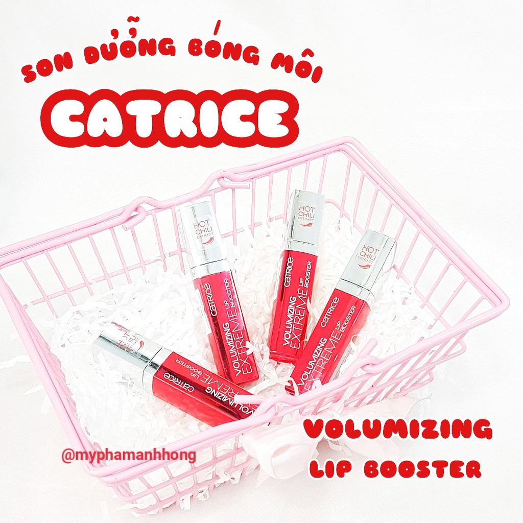 Son Bóng Catrice Căng Mọng Dưỡng Môi Volumizing Extreme Lip Booster #010 Hot Plumper