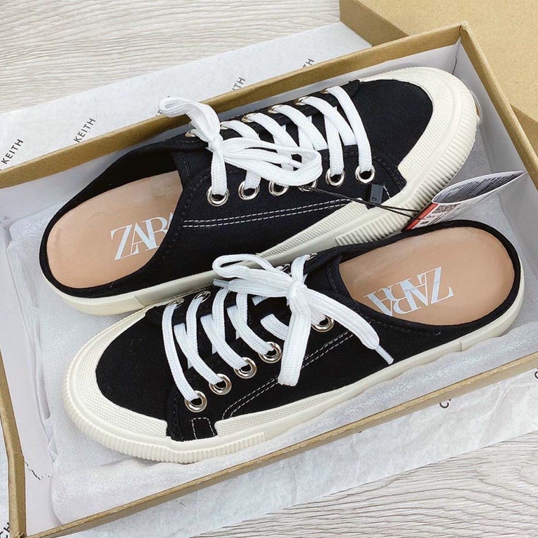 LAROSA - [Có sẵn] - [Freeship] - Giày thể thao đạp gót ZR, sục thể thao ZR, đi chơi, đi làm LRS-A34