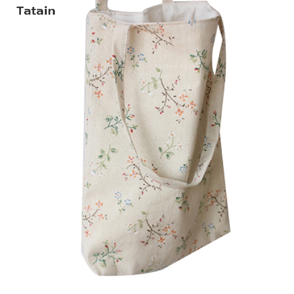 Túi xách tay bằng cotton lanh phong cách cổ điển thời trang đi biển cho nữ