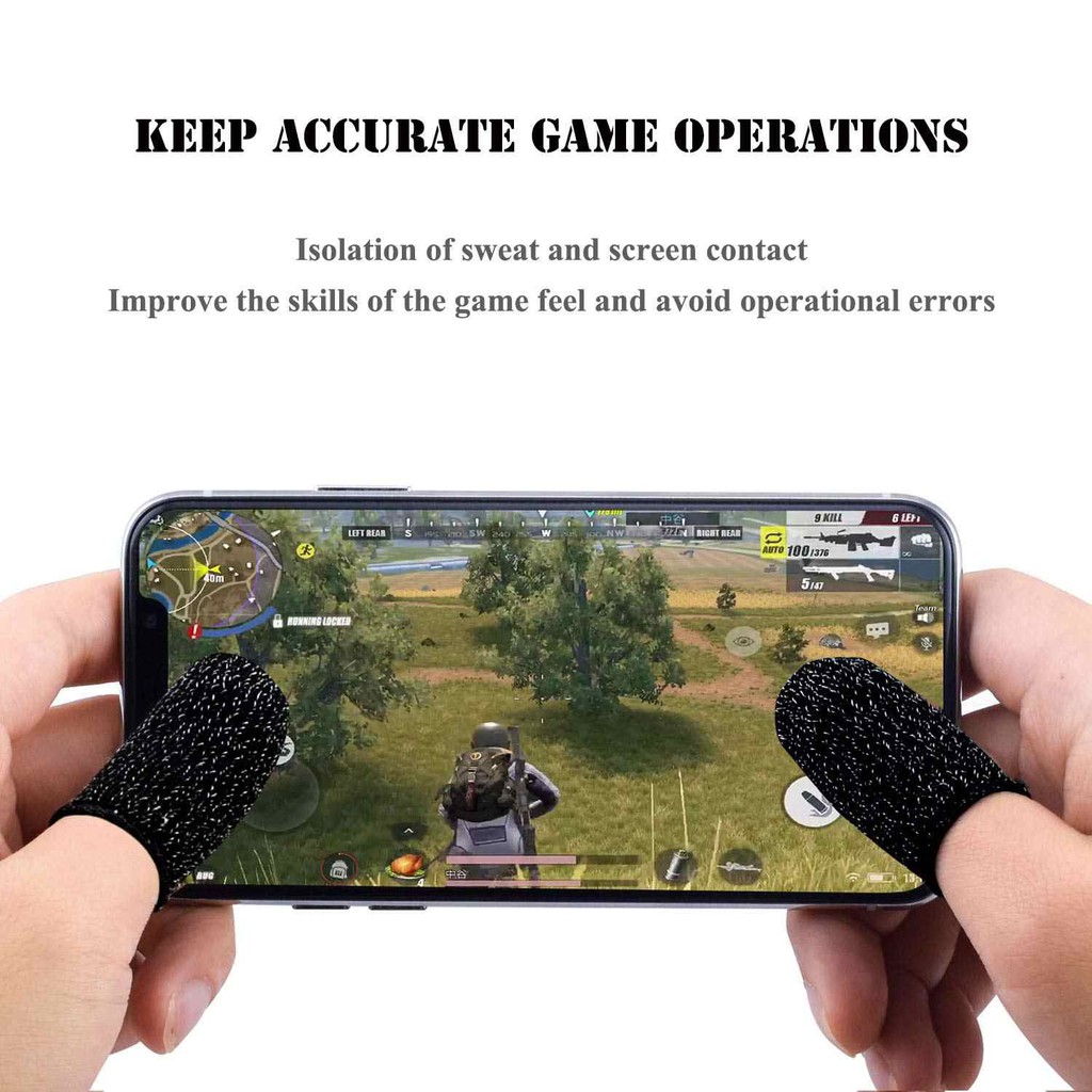 Găng tay cotton kháng mồ hôi khi chơi game bắn súng trên điện thoại di động | BigBuy360 - bigbuy360.vn