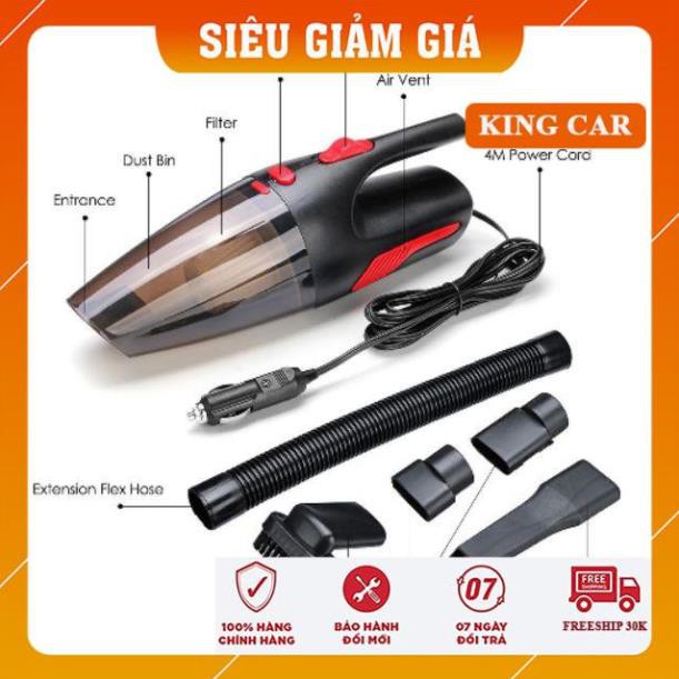 Máy hút bụi cầm tay, máy hút bụi mini cho ô tô Vacuum Cleaner công suất 120w - Shop KingCar