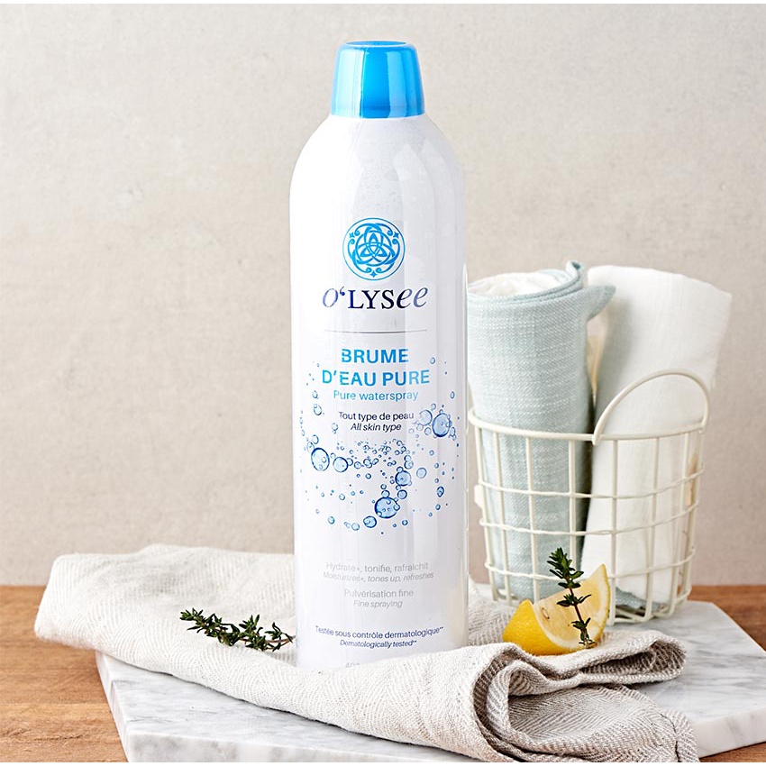 Xịt Khoáng Dưỡng Da O'Lysee Brume D'eau Pure Waterspray (chai 400ml)