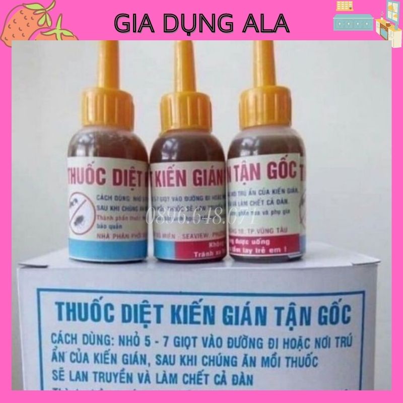 Thuốc Diệt Kiến Sinh Học Tận Gốc - Thuốc Diệt Gián Côn Trùng Vĩnh Viễn, Hiệu Quả Nhanh