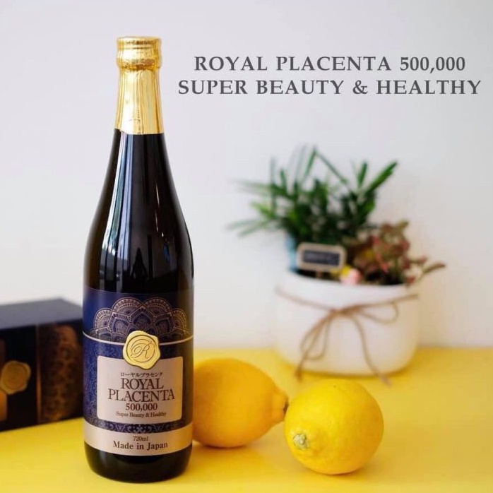 Nước uống nhau thai Royal Placenta 600000mg Nhật Bản 720ml