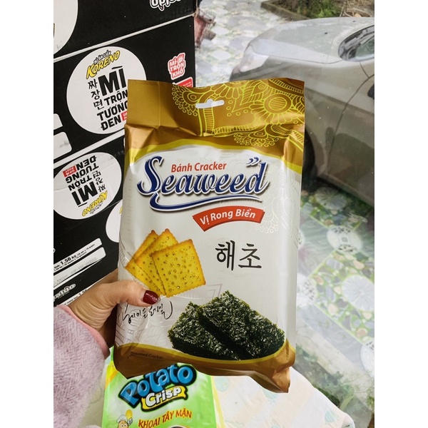 Bánh Khoai Tây Potato Crackers Túi 230G, vị măn, giòn thơm