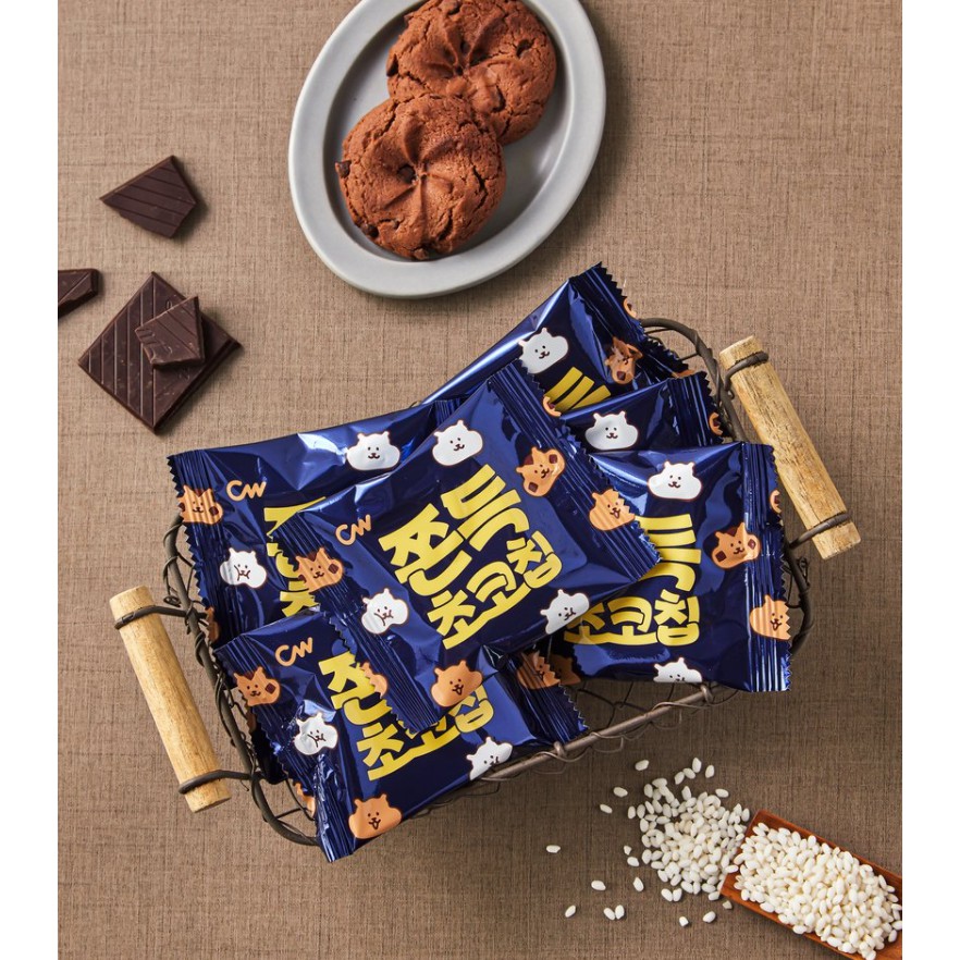 BÁNH CHOCO NHÂN NẾP DẺO 240G -  쫀득초코칩 240G
