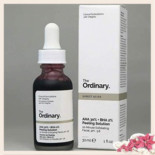 Tẩy da chết hoá học the ordinary aha 30% + bha 2% peeling solution 30ml chính hãng - the ordinary