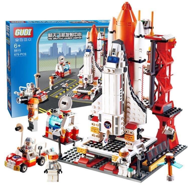 Lego Xếp Hình Gudi 8815 - Trung Tâm Phóng Tàu Vũ Trụ