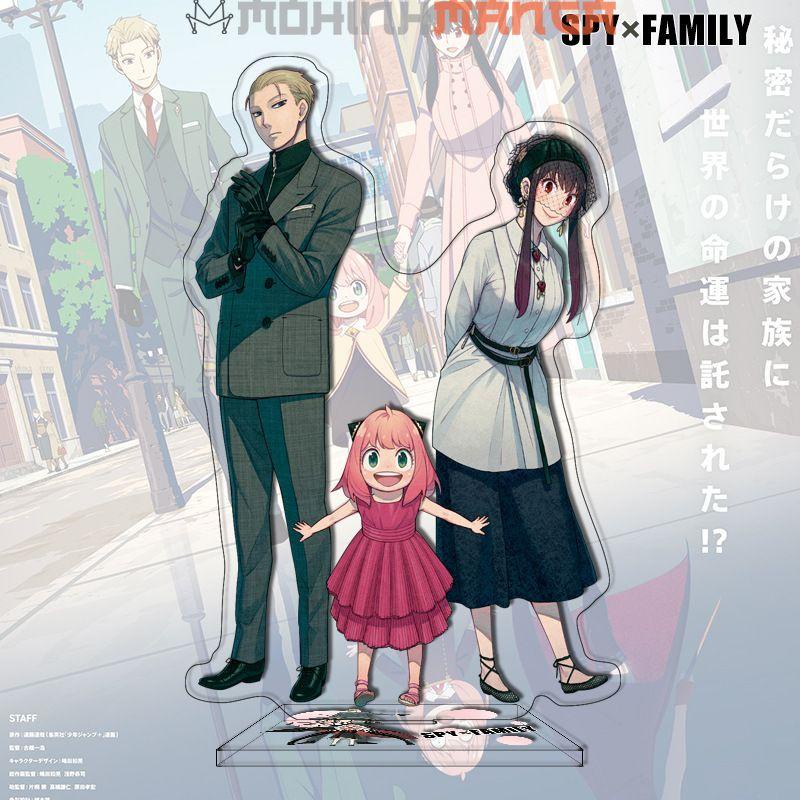 Mô hình standee tượng nhân vật Spy X Family Ver 1 Gia đình điệp viên Anya Loid Yor Forger Chimera