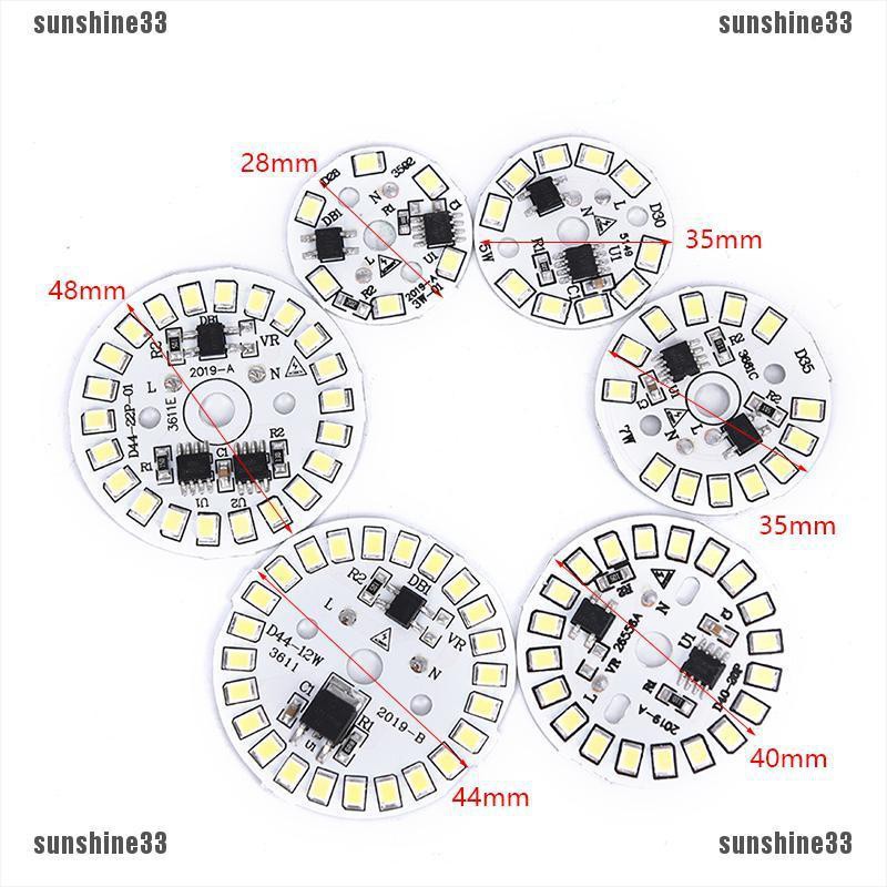 Bảng Mạch Đèn Led Smd Tròn Chuyên Dụng