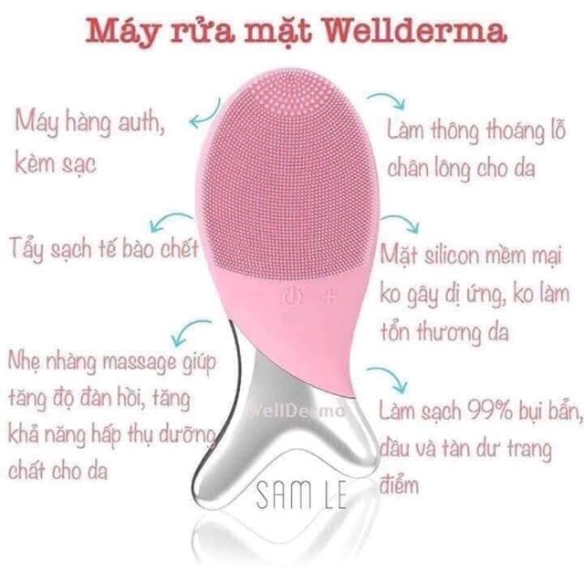[ CÓ SĂN ] MÁY RỬA MẶT WELLDERMA | BigBuy360 - bigbuy360.vn