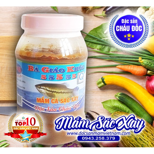 Mắm cá sặc xay (Hủ 500g) - Đặc sản Châu Đốc