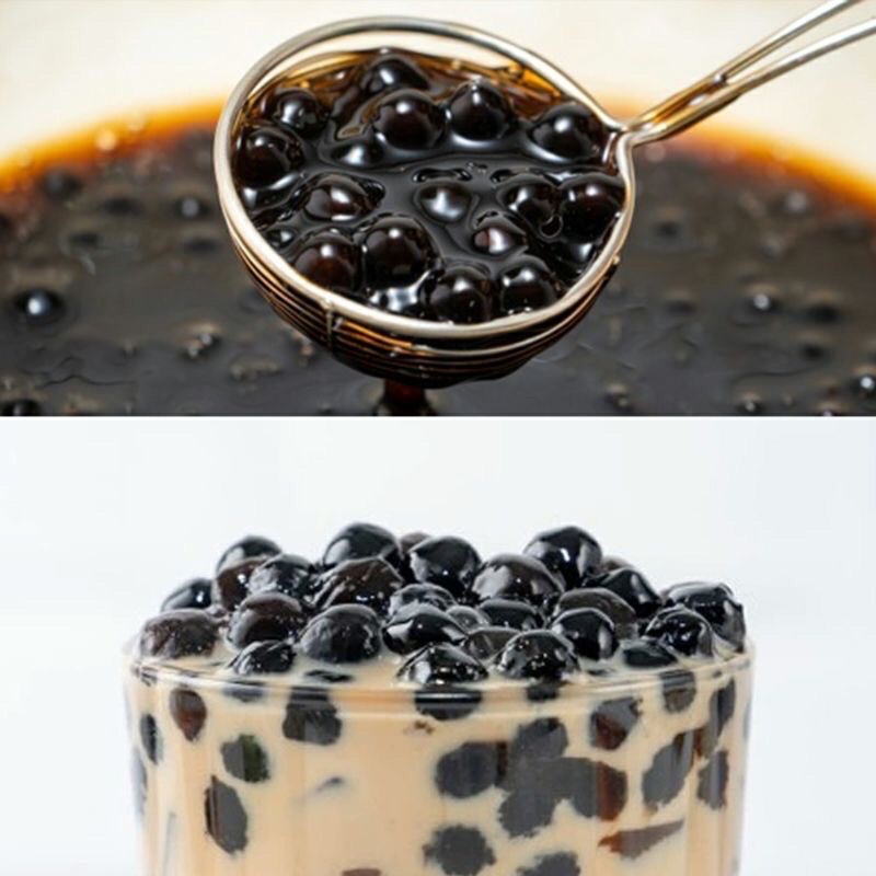 Trân châu đen Đài Loan hương caramel gói 1kg