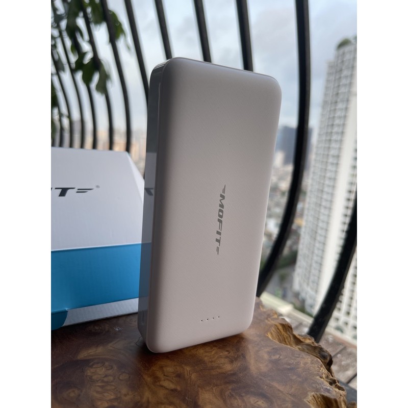 Siêu Rẻ - Pin Sạc Dự Phòng Mofit 20,000mah - 3 cổng sạc - 1 đổi 1 18 tháng