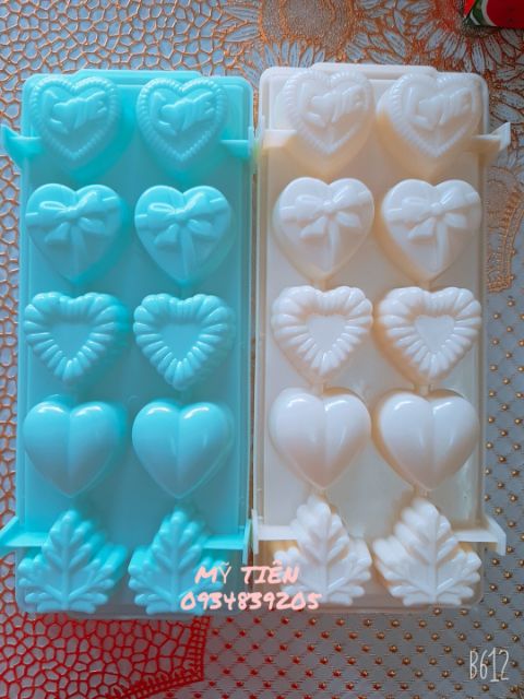 KHUÔN THẠCH RÂU CÂU  HÌNH TIM LÁ