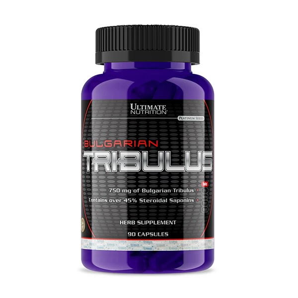 Viên uống tăng cường hoocmon sinh lý nam giới Testosterone Bulgarian Tribulus Ultimate Nutrition (Lọ 90 viên)