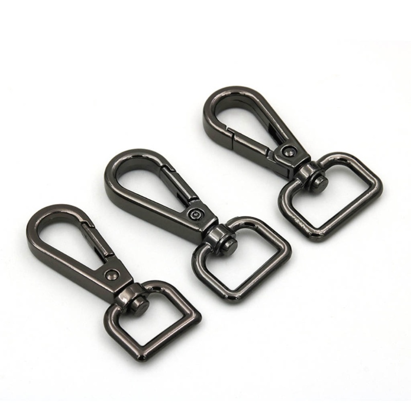 Set 10 Vòng Khóa Chữ D Bằng Kim Loại Dùng Để Làm Túi Xách / Dây Đeo Túi Xách DIY