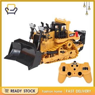 [Happi2ness] Máy kéo máy ủi điện 9 kênh 1 / 24 LED Kỹ thuật xây dựng Xe đổ đồ chơi bé gái