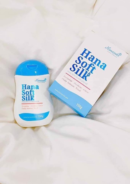 Dung dịch vệ sinh phụ nữ hana soft silk