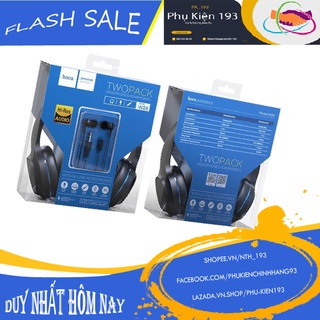 Tai nghe chụp tai hoco w24 chơi game nghe nhạc có mic tặng kèm tai nghe nhét tai # siêu rẻ