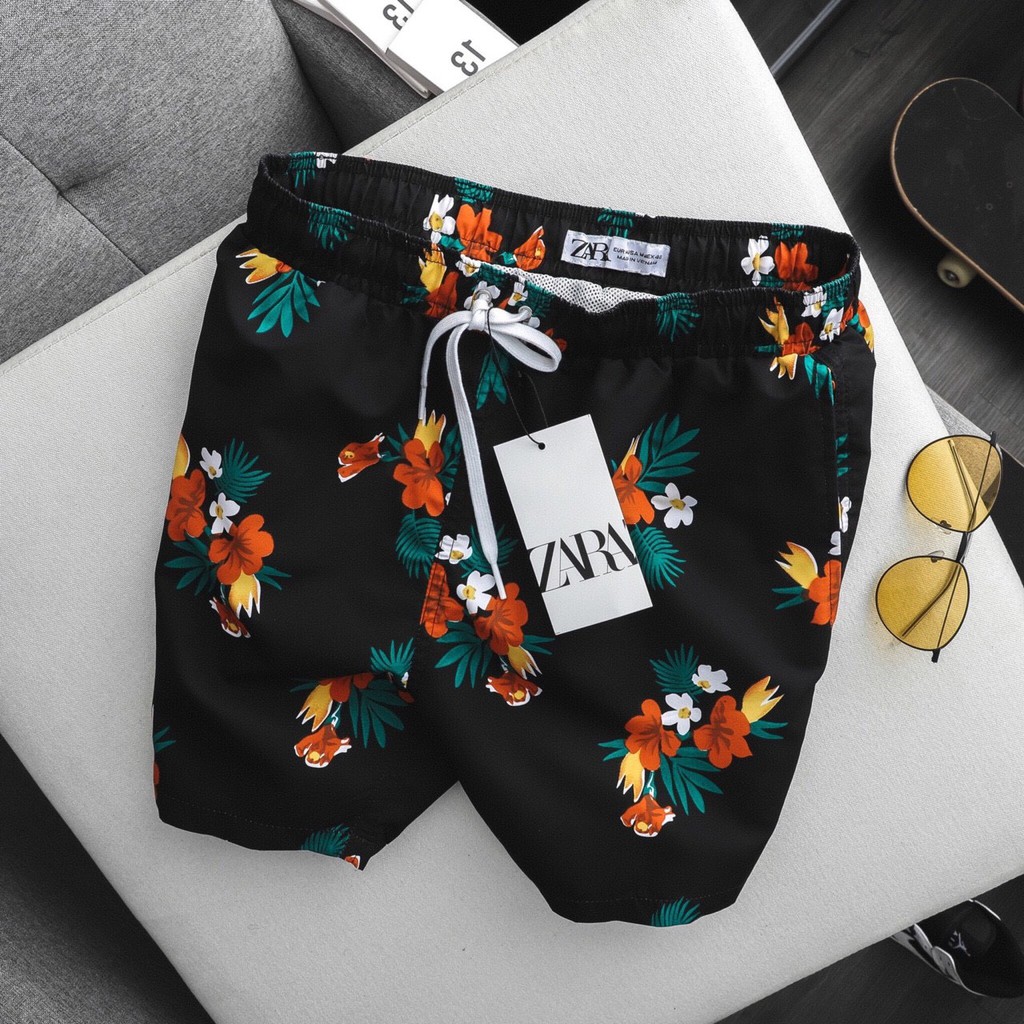 Quần Zara Đi Biển Xuất Xịn 2 túi trước 1 túi sau, có lớp lót trong thoải mái vận động