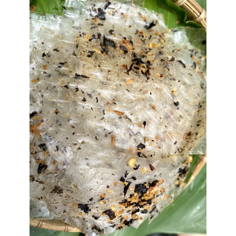 Bịch 100gam Bánh Tráng Miếng Rong Biển Cháy Tỏi Trộn Siêu Ngon - Bánh Tráng Lá Rong Biển Tỏi