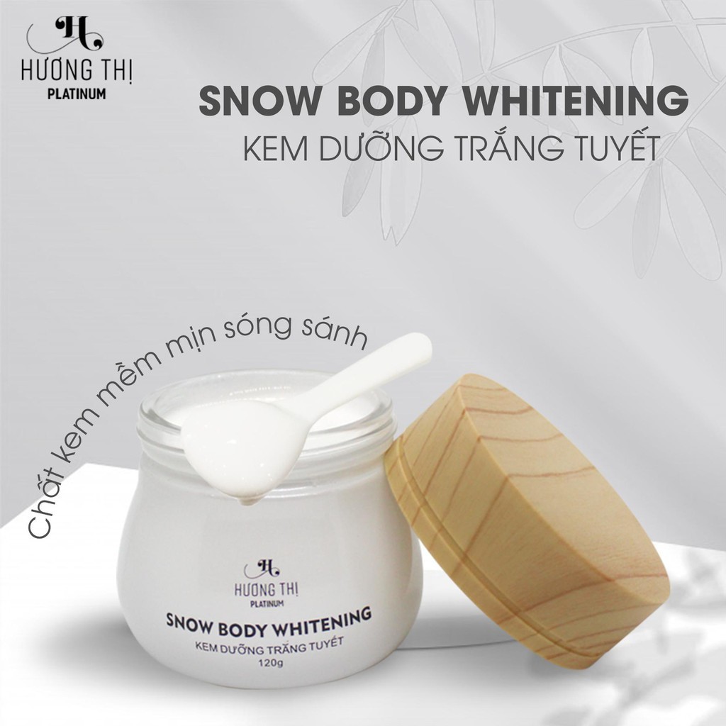 Kem Dưỡng Da Body Trắng Tuyết Hương Thị 120g