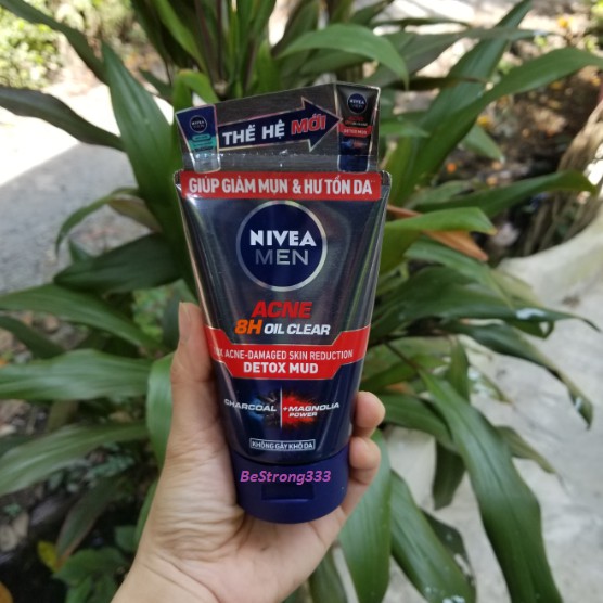 [MẪU MỚI] Sữa Rửa Mặt NIVEA MEN Kiểm Soát Nhờn & Ngừa Mụn 100g