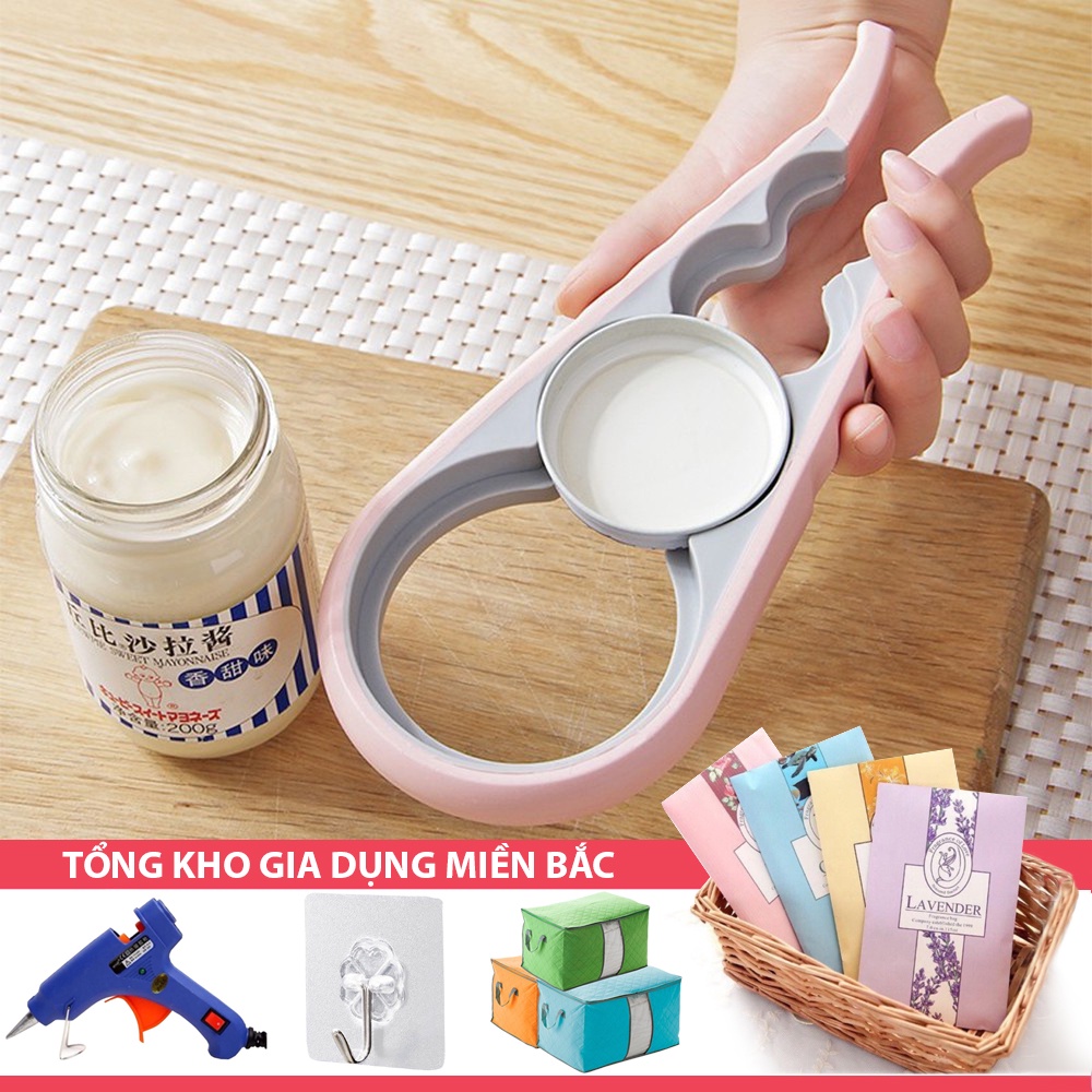 [Tổng Kho Sỉ] Dụng Cụ Mở Nắp Chai Lọ - Mở Nắp Hộp 4 Tầng Siêu Nhanh G3 - Cao Su Cao Cấp