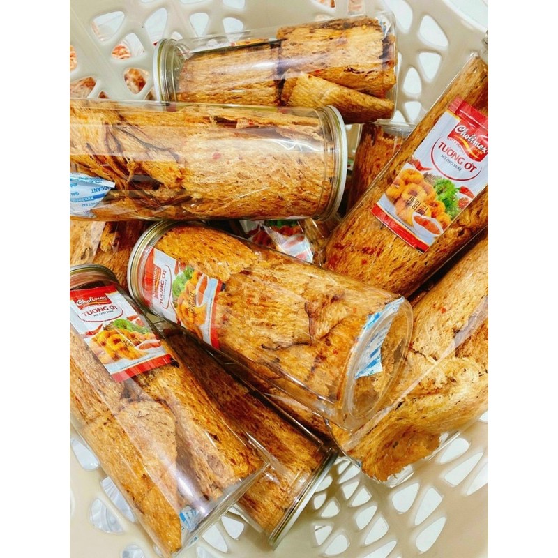 Mực cán tẩm vị hũ 200G/250G