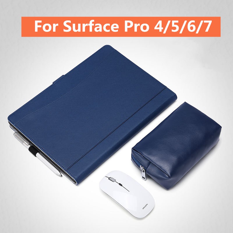 Bao da bảo vệ máy tính cao cấp cho Microsoft Surface Pro 4/5/6/7 - Pro 4/5/6/7 12.3-inch