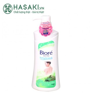 Sữa Tắm Bioré Dưỡng Ẩm Mịn Da Hương Trà Xanh Body Wash 530g
