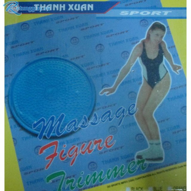 ĐĨA XOAY TẬP THỂ DỤC XOAY EO BẰNG SẮT Massage figure Trimmer siêu bền