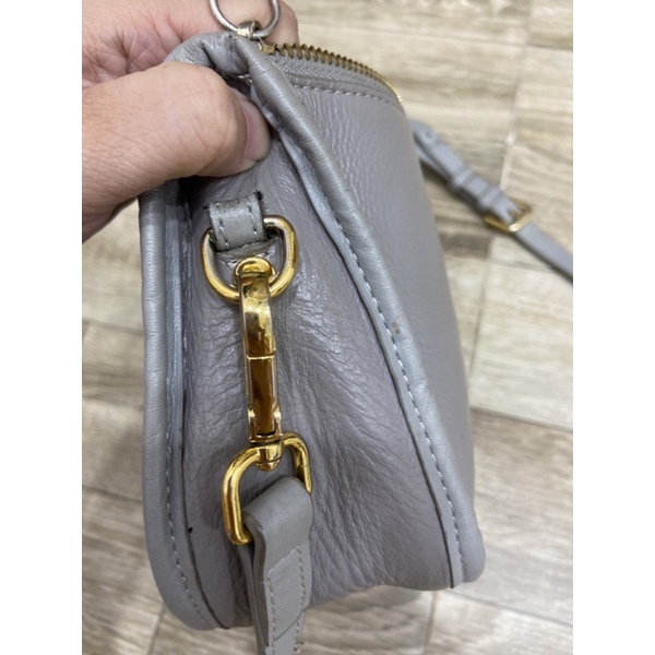 Túi si da thật dáng Coach