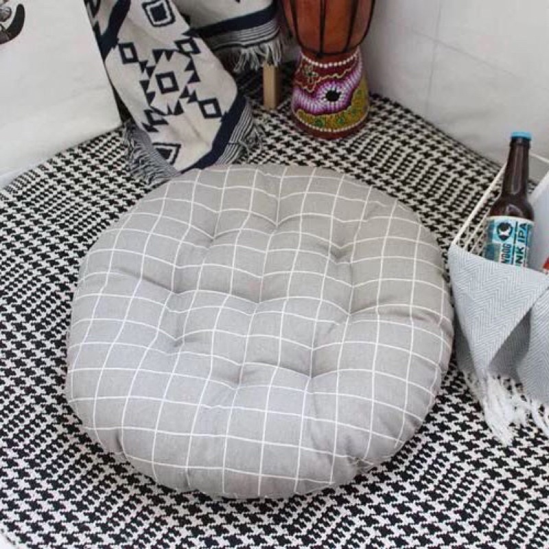 Đệm ngồi vintage hoạ tiết siêu xinh