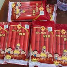 Xúc Xích Ăn Liền Red CP Tiệt Trùng Gói 100g&200gr