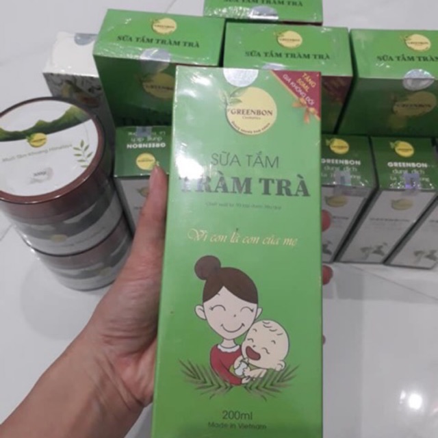 Sữa tắm Tràm Trà Greenbon
