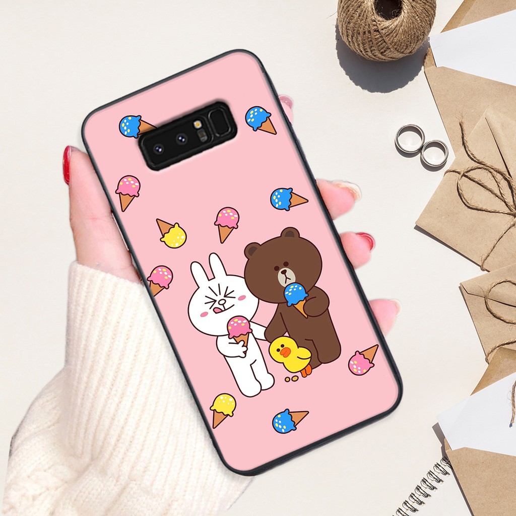 Ốp lưng điện thoại Samsung Galaxy NOTE 8 - NOTE 9 in hình gấu brown bear- Doremistorevn | BigBuy360 - bigbuy360.vn