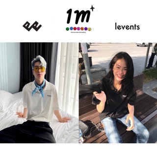 Áo thun có cổ Levents® MINI POPULAR POLO/ BLACK/WHITE Unisex dx.resell
