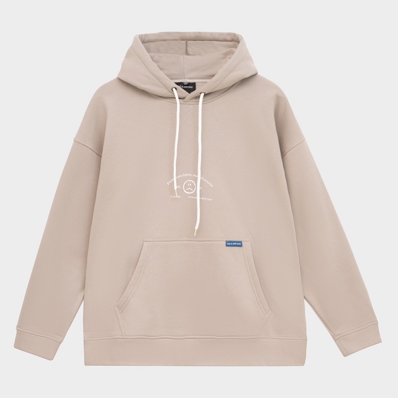 Áo khoác hoodie trùm đầu nỉ bông BASIC NASS