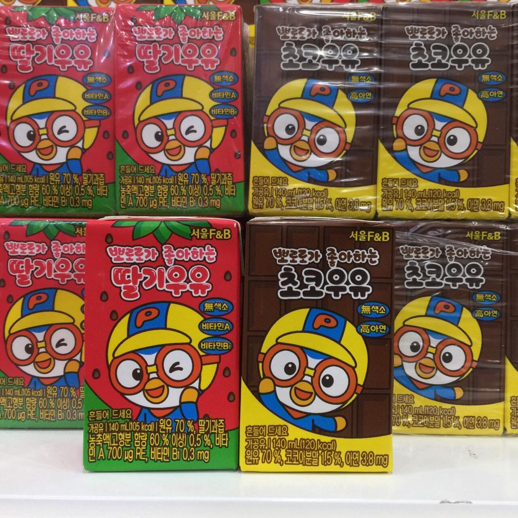 Sữa Dinh Dưỡng Pororo Hàn Quốc 150ml