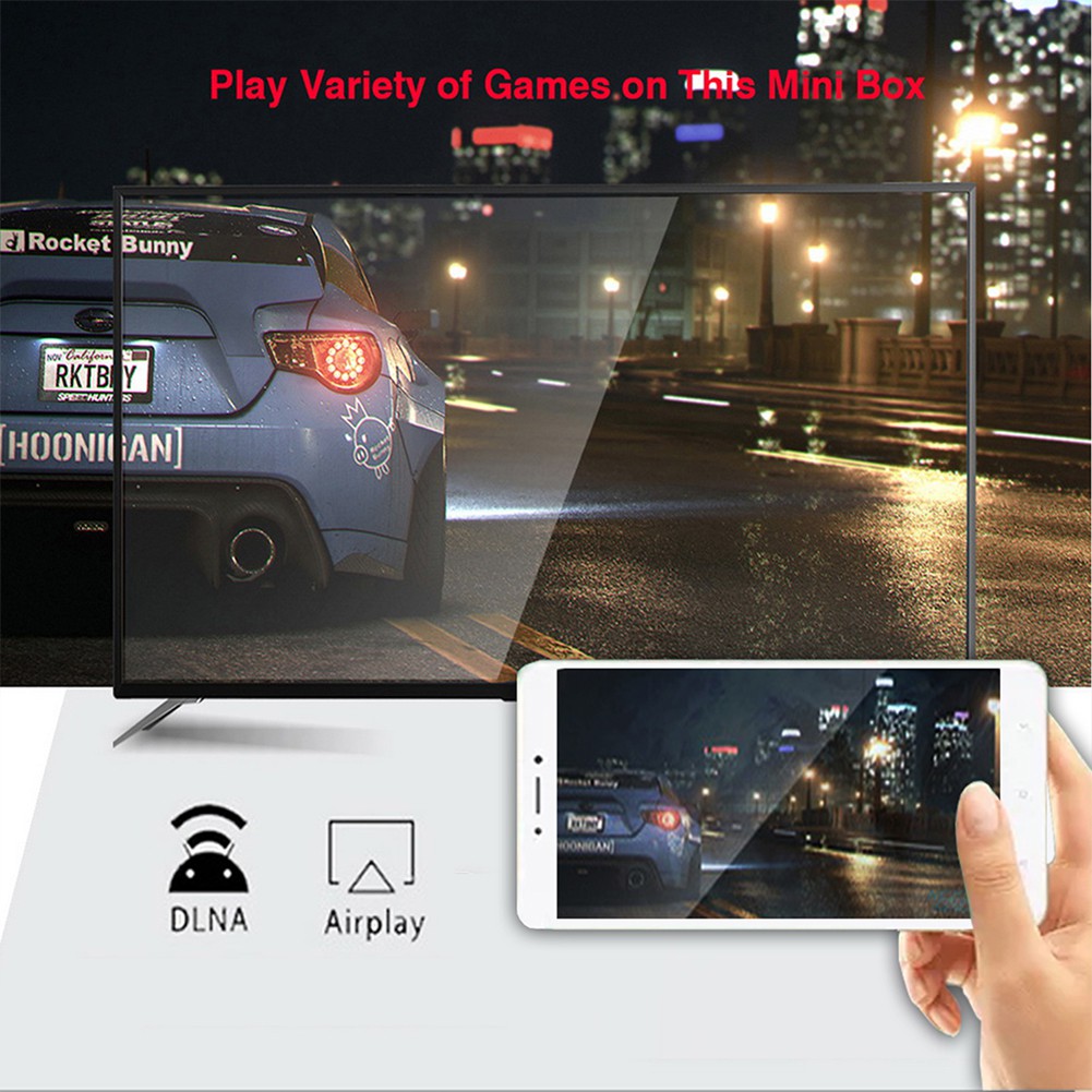 Thiết Bị Chuyển Đổi Tv Thường Thành Smart Tv H96 Max Android 10.0 Os 4g 1080p 4k Led Ram 2 / 16gb
