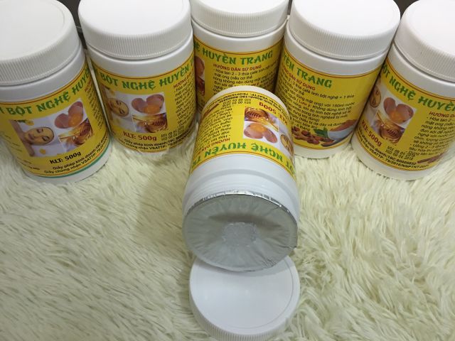 500g tinh bột nghệ vàng nguyên chất Bao test (có phiếu kiểm nghiệm Sở Y Tế và ATTP)