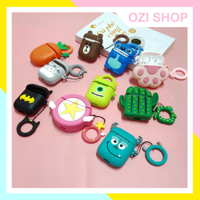 Ốp airpod / airpods silicone nhiêu hình xinh (ảnh thật) #4