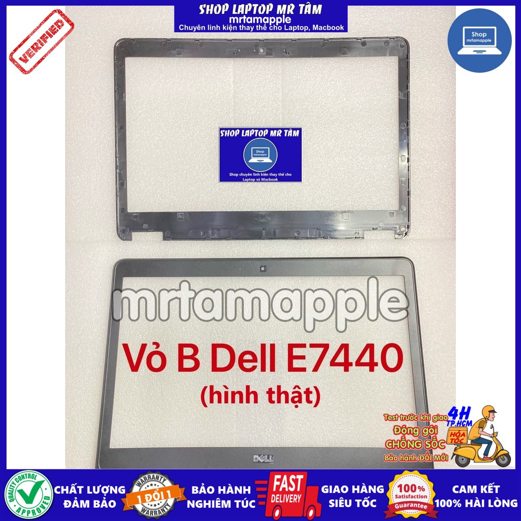 (COVER) VỎ B (VIỀN MÀN HÌNH) LAPTOP DELL E7440 dùng cho Latitude E7440