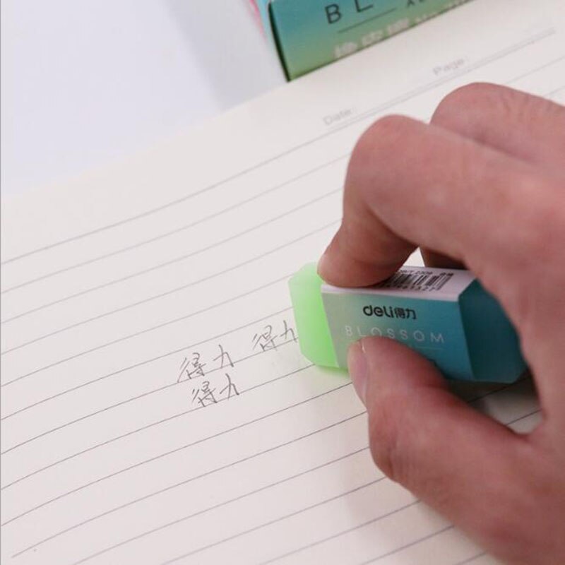 Gôm tẩy chì màu Deli tiện dụng