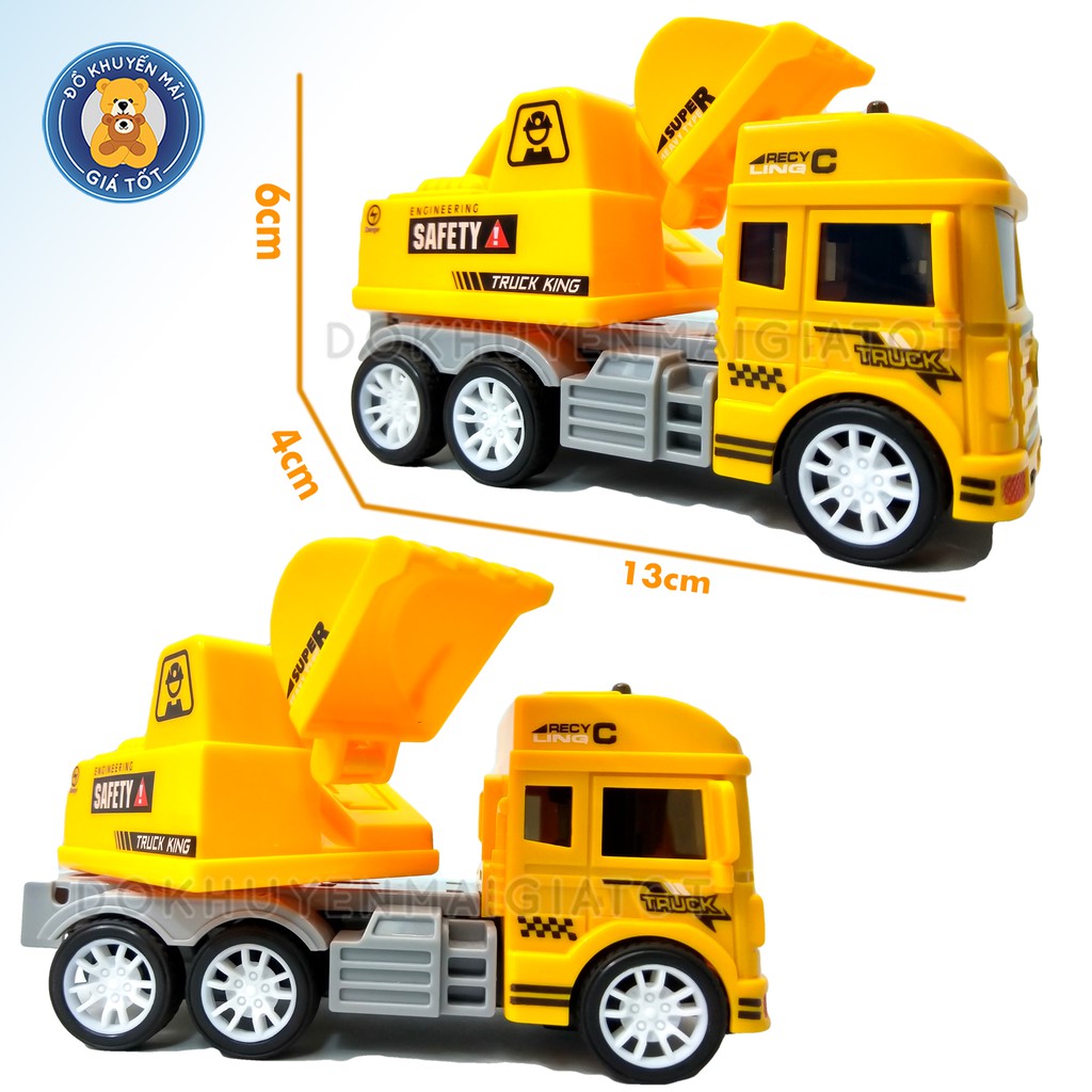 Đồ chơi cho bé - Hộp đồ chơi xe mô hình phương tiện giao thông City Truck cho bé JW567-003 - Đồ khuyến mãi giá tốt