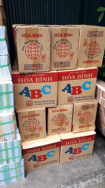 Tập học sinh bao sẵn 96 trang 4 ôly ABC 10 cuốn